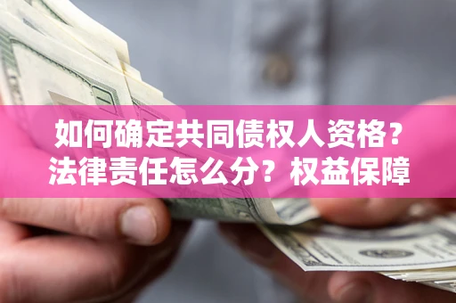 济南如何确定共同债权人资格？法律责任怎么分？权益保障技巧揭秘！