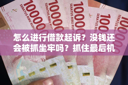济南怎么进行借款起诉？没钱还会被抓坐牢吗？抓住最后机会！