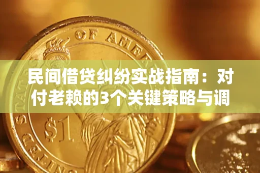 济南民间借贷纠纷实战指南：对付老赖的3个关键策略与调解盲区解析