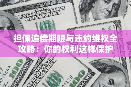 济南担保追偿期限与违约维权全攻略：你的权利这样保护