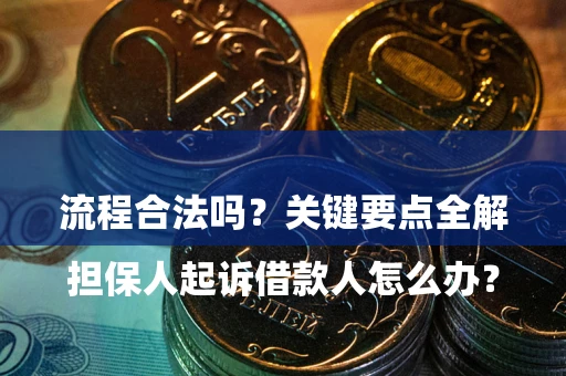 济南

担保人起诉借款人怎么办？流程合法吗？关键要点全解析