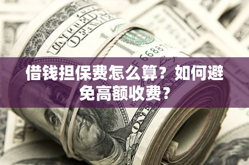 济南借钱担保费怎么算？如何避免高额收费？