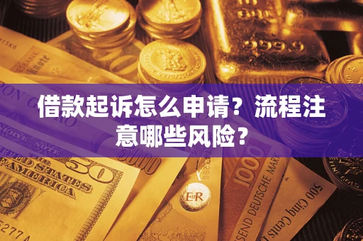 济南借款起诉怎么申请？流程注意哪些风险？